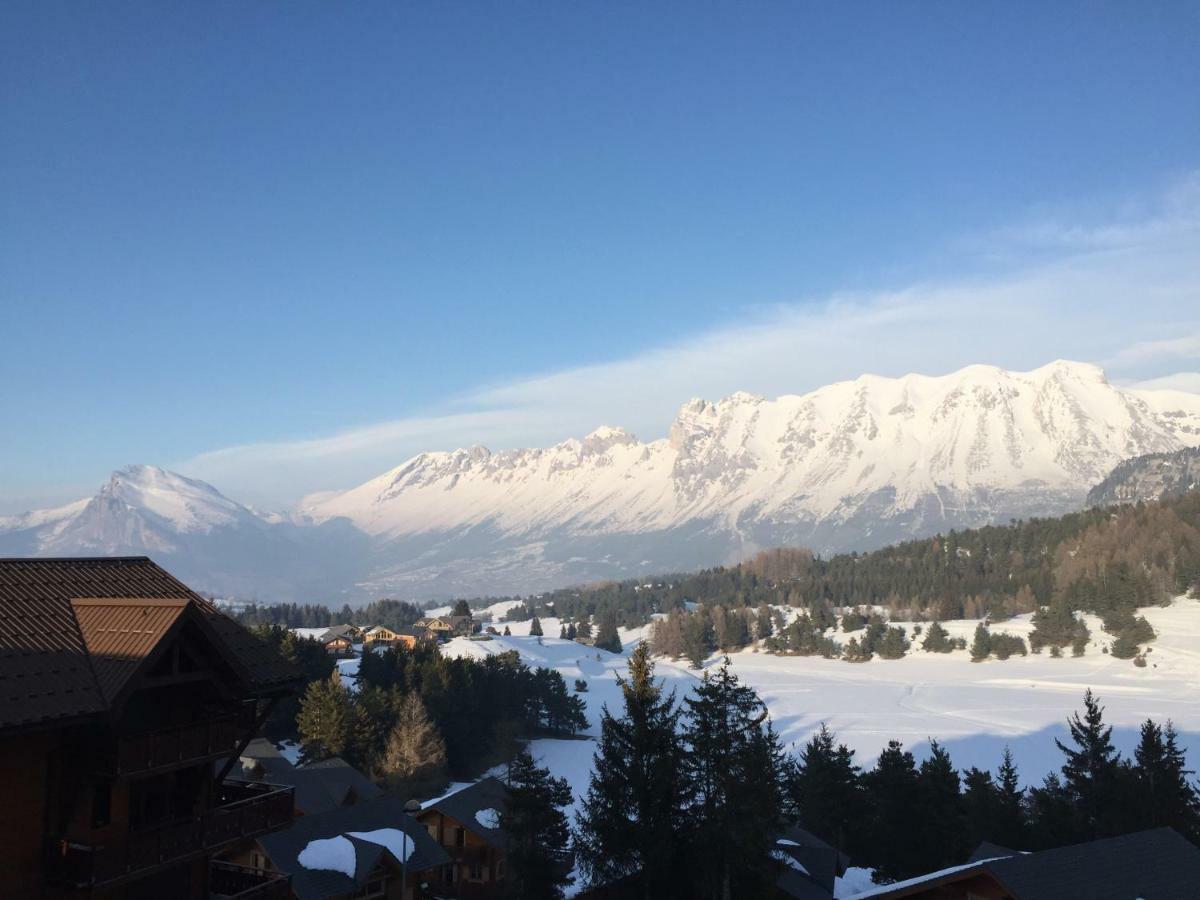 Eden Sur Les Pistes Avec Vue Panoramique Sur La Vallee La Joue du Loup Buitenkant foto